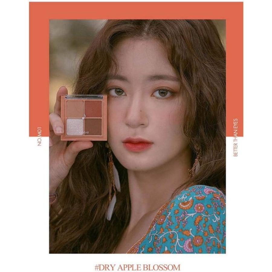 ロムアンド rom&nd ベターザンアイズ アイシャドウ M01 ドライアップルブロッサム(韓国コスメ アイシャドウ 正規取扱店 ) 送料無料 | rom＆nd | 04