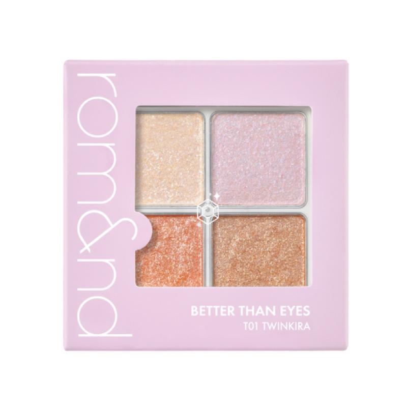 ロムアンド rom&nd ベターザンアイズ アイシャドウ T01 トゥインキラ(韓国コスメ アイシャドウ 正規取扱店 ) 送料無料 | rom＆nd | 02