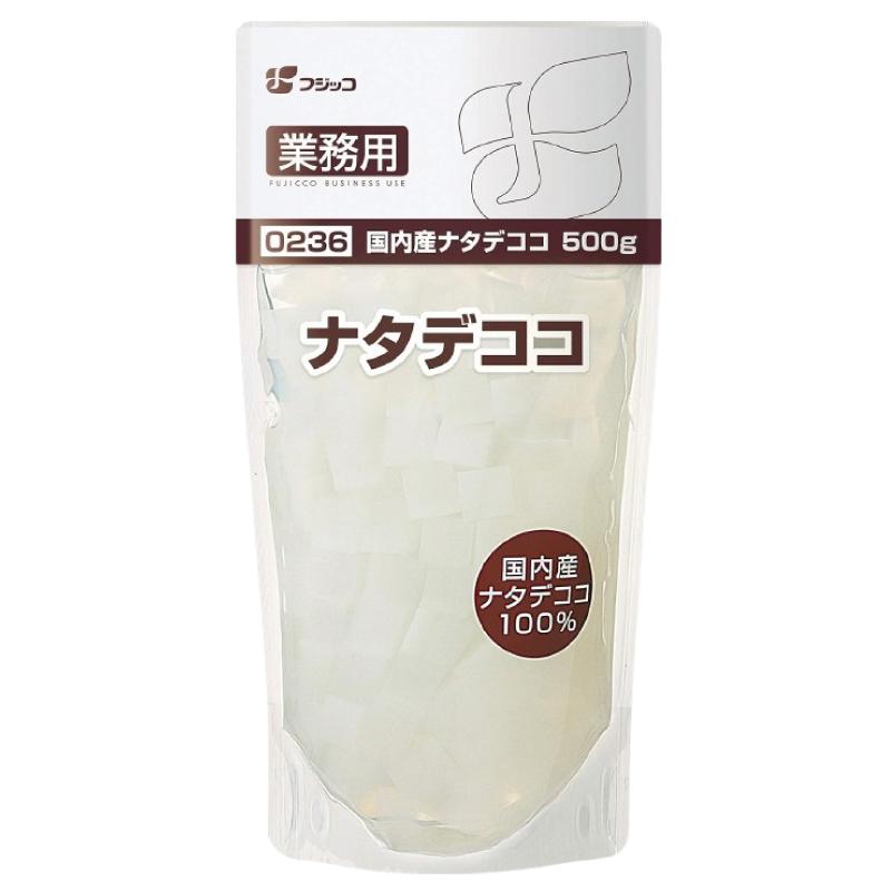 送料無料 フジッコ 国内産 ナタデココ 500g ×5個（業務用 0236） | フジッコ | 01