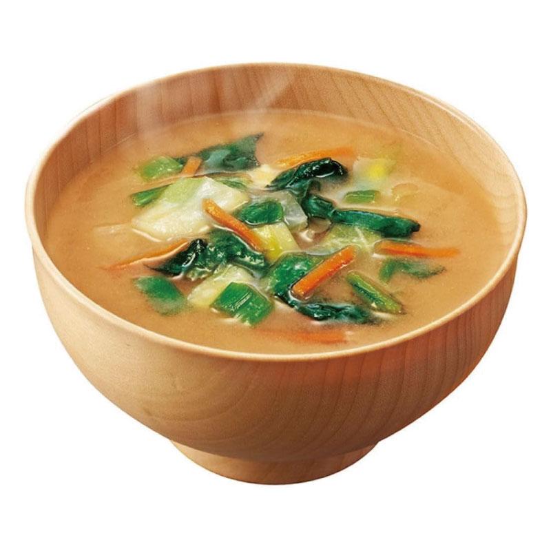 送料無料 アマノフーズ うちのおみそ汁 4種の野菜 5食入り×6袋【1箱】（ほうれんそう/キャベツ/にんじん/ねぎ） | アマノフーズ | 03