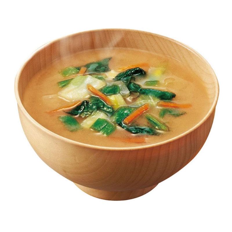 送料無料 アマノフーズ 減塩 うちのおみそ汁 4種の野菜 5食入り×24袋【4箱】（ほうれんそう/キャベツ/にんじん/ねぎ） | アマノフーズ | 03