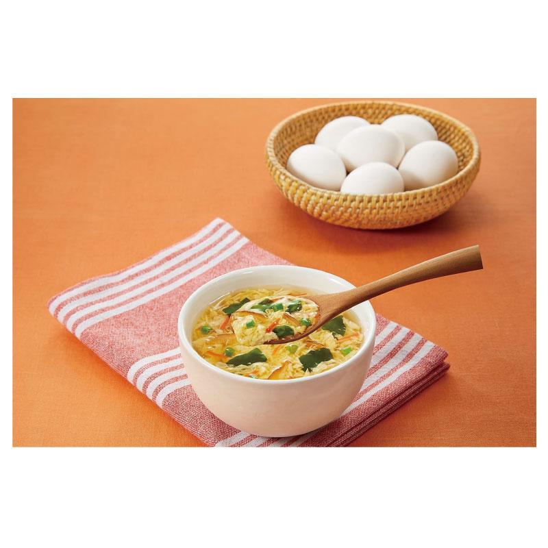 送料無料 アマノフーズ 減塩 きょうのスープ たまごスープ 5食入り ×12袋【2箱】 | アマノフーズ | 03