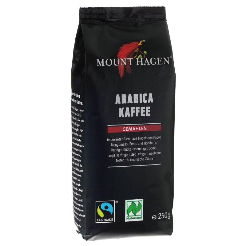 送料無料 マウントハーゲン  オーガニック フェアトレード ロースト＆グラウンドコーヒー (粉 中細挽き) 250g×5個【有機JAS】 | MOUNT HAGEN | 01