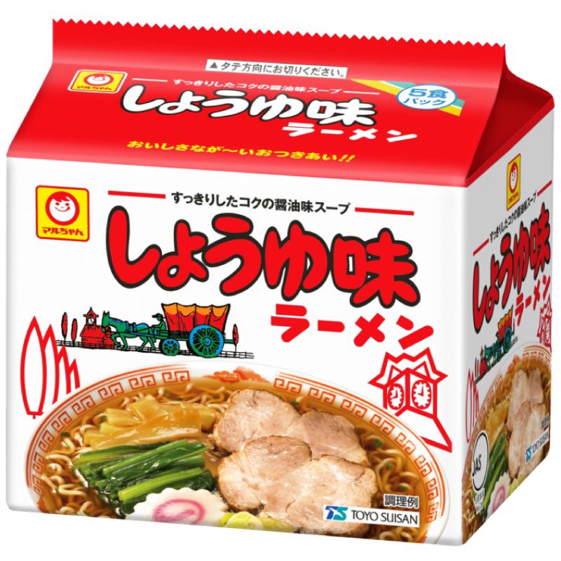 マルちゃん ラーメン しょうゆ味ラーメン 5食パック ×12個 (6個入×2ケース) 送料無料 | マルちゃん | 01