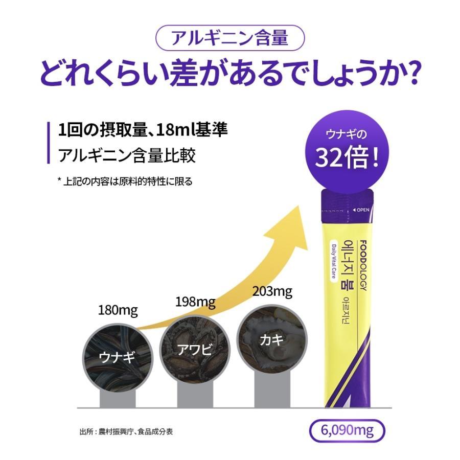 送料無料 FOODOLOGY エネルギーブーム (レモン味) 18ml 6本 ( お試しサイズ アルギニン ダイエット サプリ 活力 エネルギー 韓国 ) |  | 12