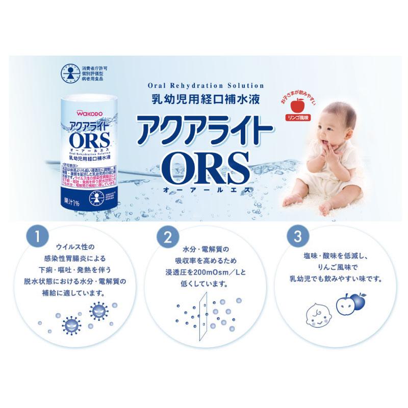 和光堂 アクアライト オーアールエス（ORS）125ml ×18本（3本パック×6個） |  | 05