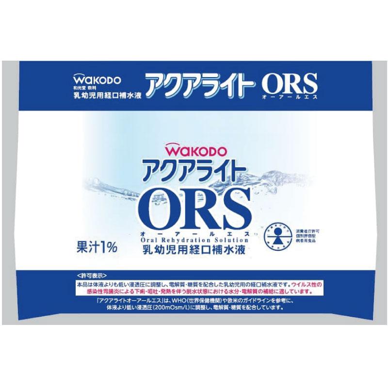 送料無料 和光堂 アクアライト オーアールエス（ORS）125ml ×36本（3本パック×12個） |  | 02