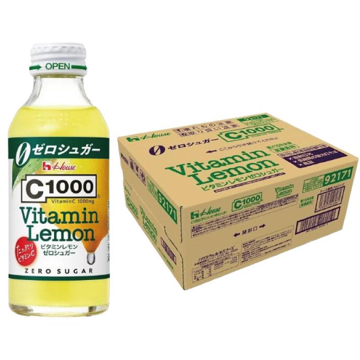 送料無料 ハウス C1000 ビタミンレモン ゼロシュガー 140ml ×30本 | C1000 | 01