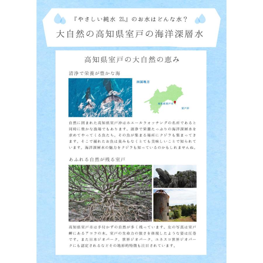 送料無料 赤穂化成 やさしい純水 2L ペットボトル ×2箱【12本】 | 赤穂化成 | 06