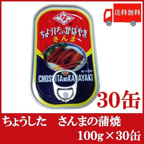 ちょうした さんまの蒲焼 缶詰 100g 30缶 送料無料 ポイント消化 クイックファクトリー 通販 Paypayモール