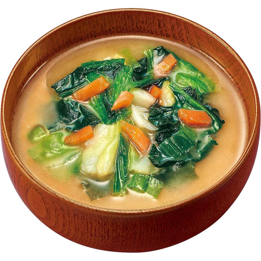 送料無料 アマノフーズ 減塩 いつものおみそ汁  野菜 10g ×10食 | いつものおみそ汁 | 02