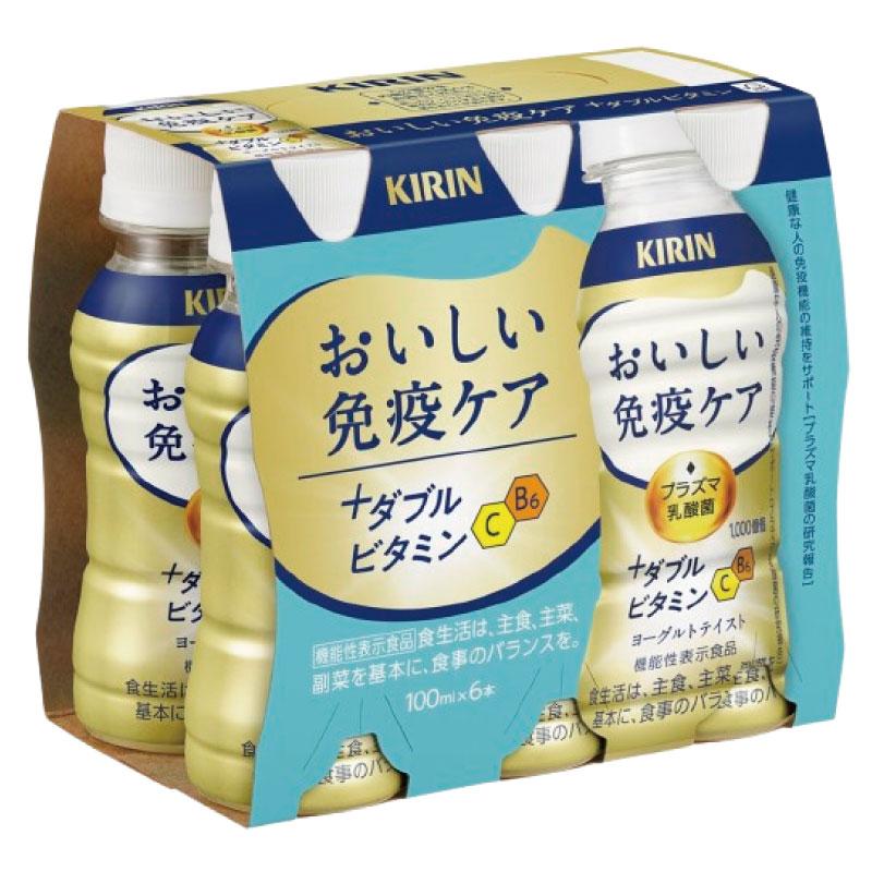 送料無料 キリン おいしい免疫ケア +ダブルビタミン 100ml×3箱(90本) | おいしい免疫ケア | 02
