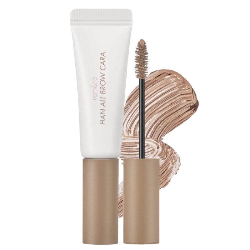 ロムアンド rom&nd ハンオールブロウ カラ 11 モカグレー( han all brow cara 11 mocha grey 眉マスカラ 正規取扱店 韓国) 送料無料 | rom＆nd | 01