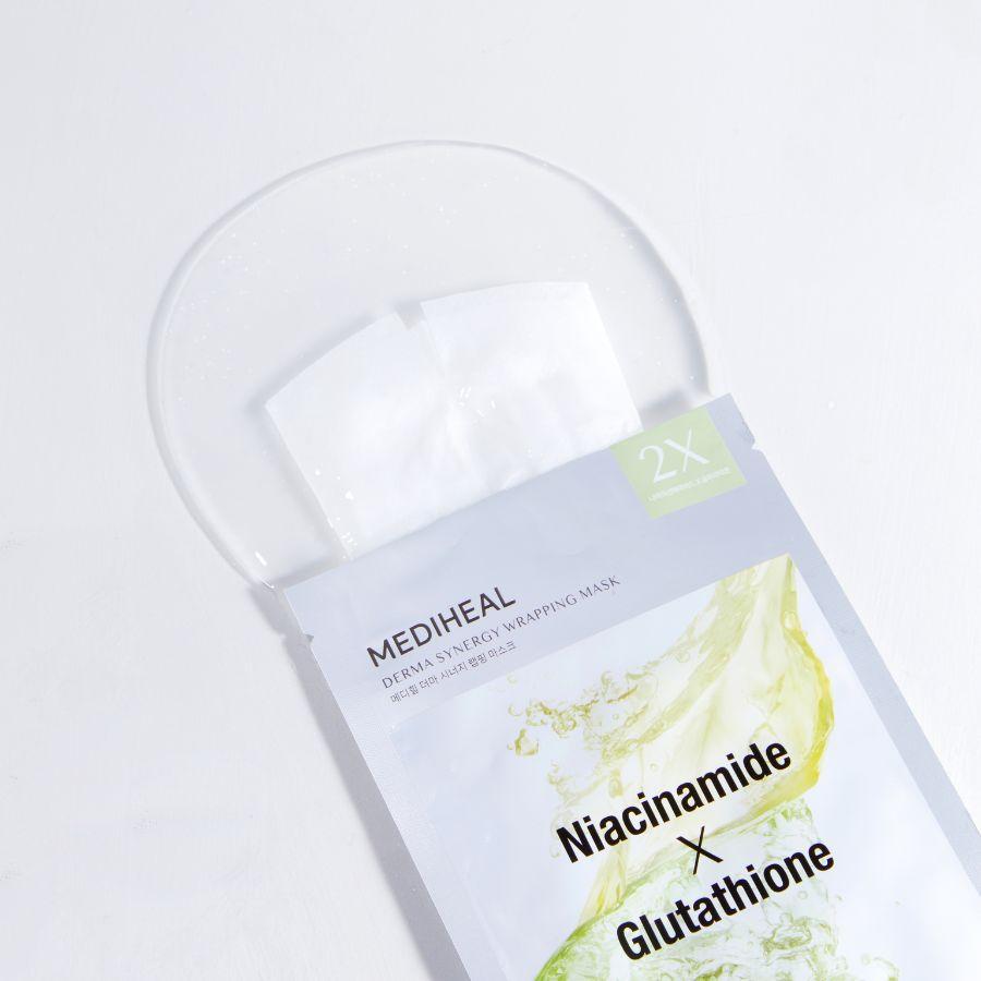 MEDIHEAL メディヒール ダーマシナジーラッピングマスク ブレミッシュ 4枚入り 韓国 フェイスパック 保湿ケア 送料無料 | MEDIHEAL | 01