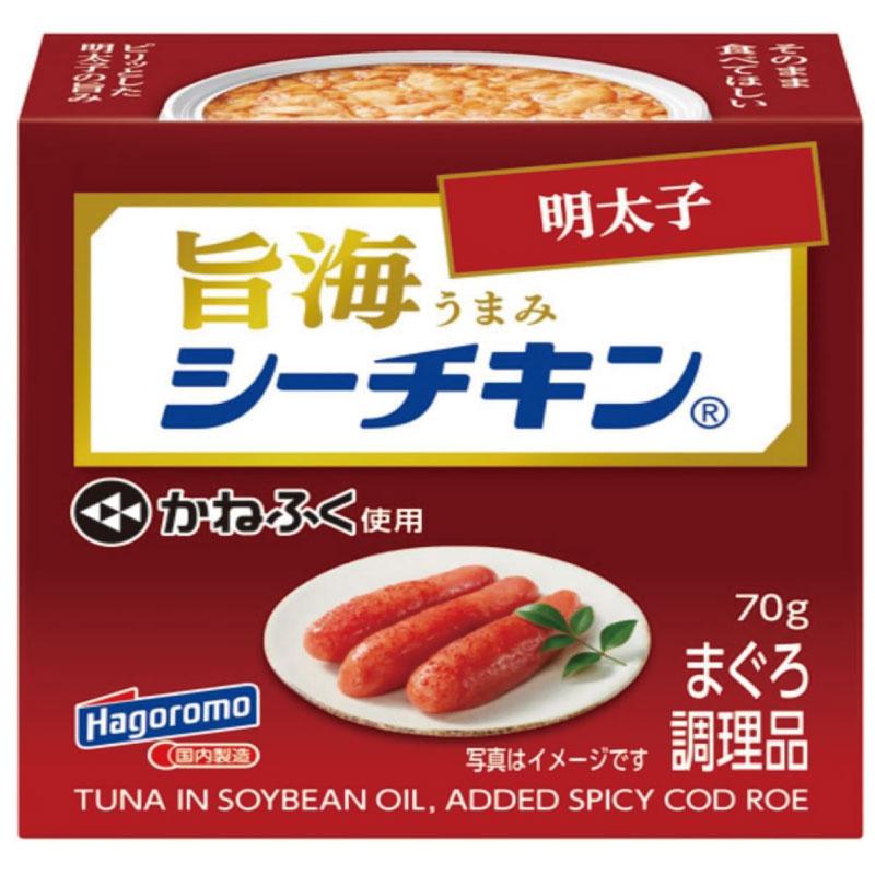 送料無料 はごろも 旨海シーチキン 明太子 70g ×12個 | はごろもフーズ | 01