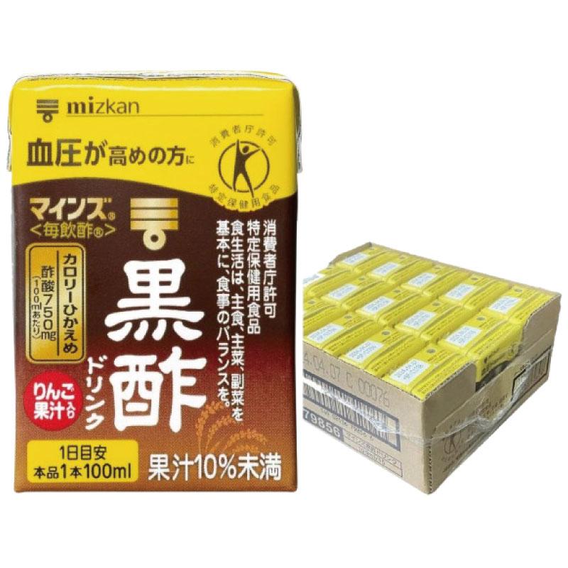 ミツカン マインズ（毎飲酢）黒酢ドリンク 特保（トクホ）100ml ×15本 |  | 01