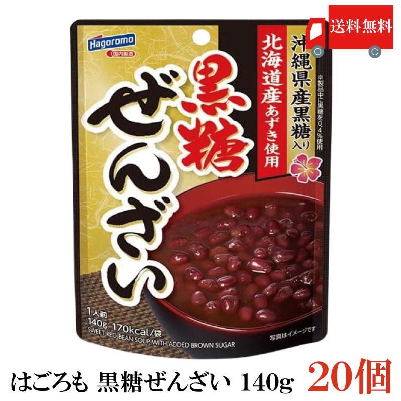 送料無料 はごろも 黒糖ぜんざい 140g×20袋 | はごろもフーズ