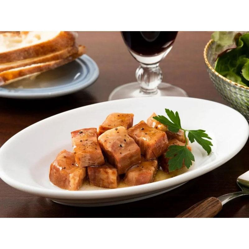 送料無料 KK缶つま 厚切りベーコンのブラックペッパー味105g(角3号B缶) ×6個 | K＆K | 02