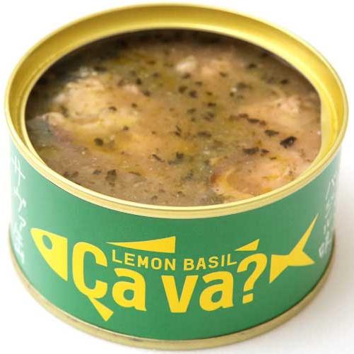 送料無料 岩手県産 サヴァ缶 国産さばのレモンバジル味 170g ×24缶 [Cava? さば 缶詰 鯖缶] |  | 01