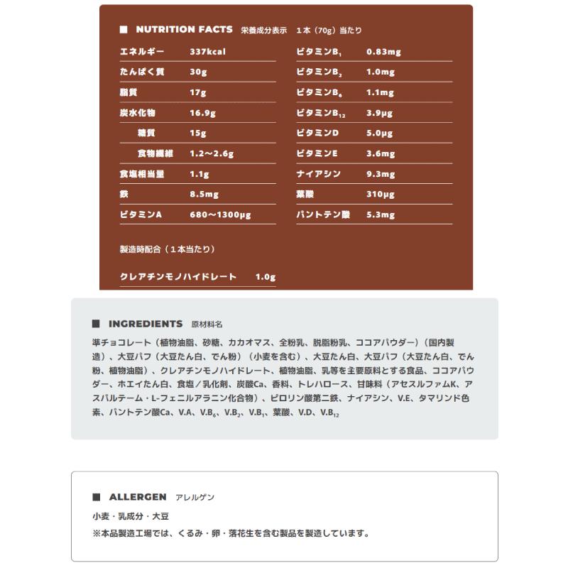 送料無料 アサヒグループ食品 1本満足バー プロテインストロング ココア ×72本 まとめ買い プロテインバー | 1本満足バー | 02