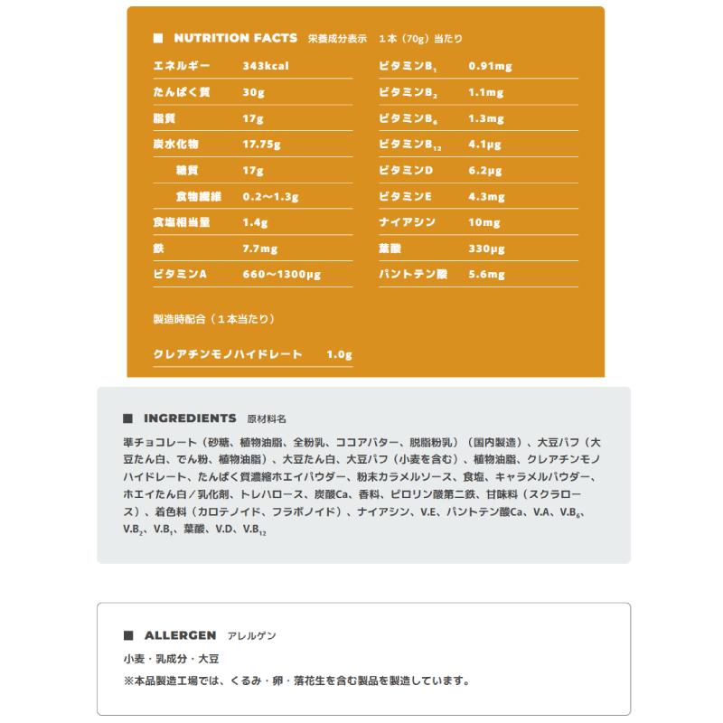 送料無料 アサヒグループ食品 1本満足バー プロテインストロング キャラメル ×36本 まとめ買い プロテインバー | 1本満足バー | 02