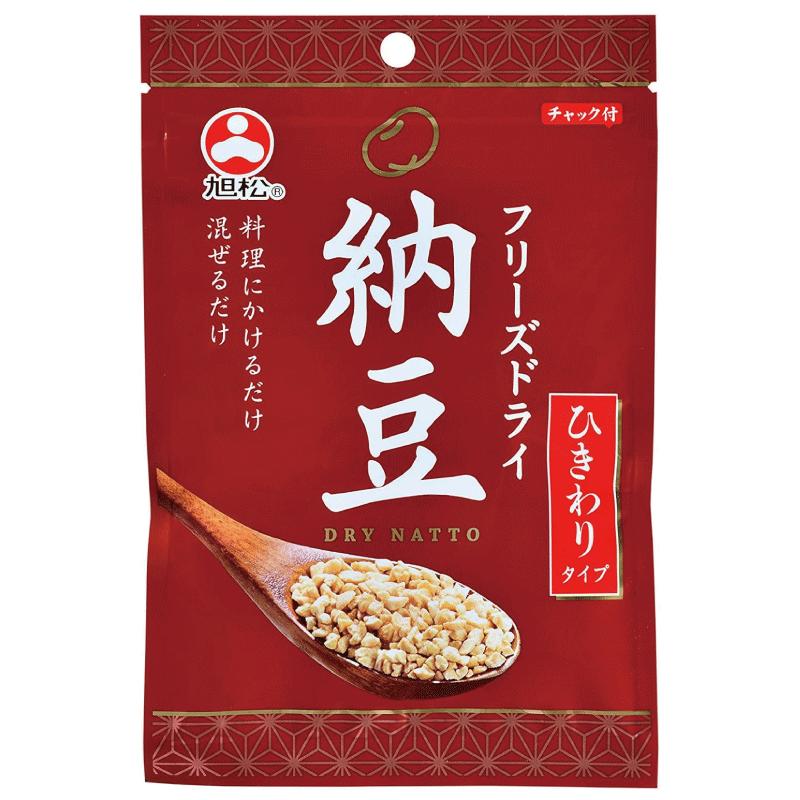 送料無料 フリーズドライ納豆 ひきわり納豆 25g ×2袋 乾燥納豆 納豆菌 そのまま食べる納豆 発酵食品 トッピング 菌活 腸活 旭松食品 | 旭松食品 | 05