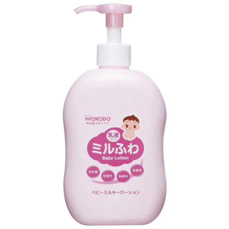 和光堂 ミルふわ ベビーミルキーローション ポンプ 300ml×1個 | ミルふわ | 01