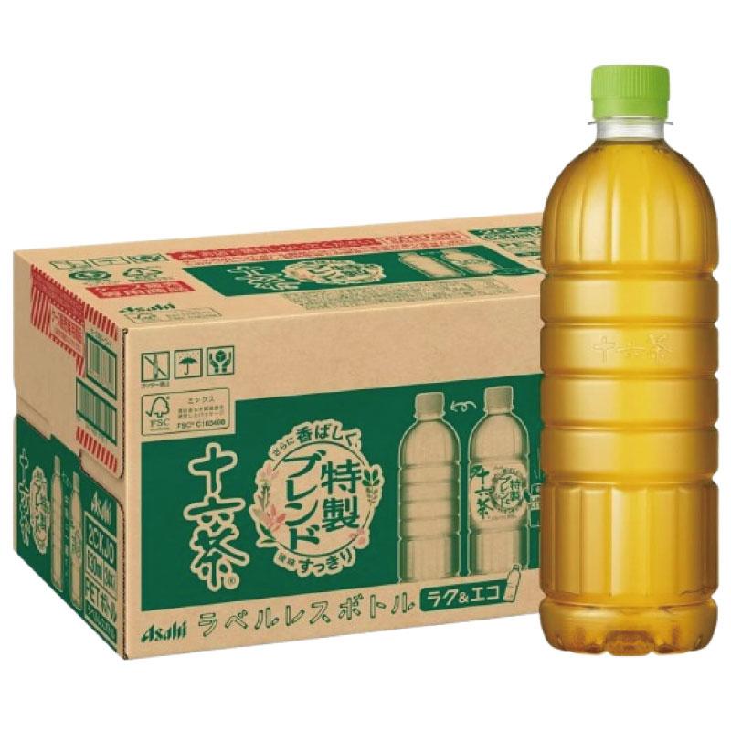 送料無料 アサヒ 十六茶 ラベルレス ペットボトル 660ml ×1箱(24本) 【まとめ買い】 | 十六茶 | 01