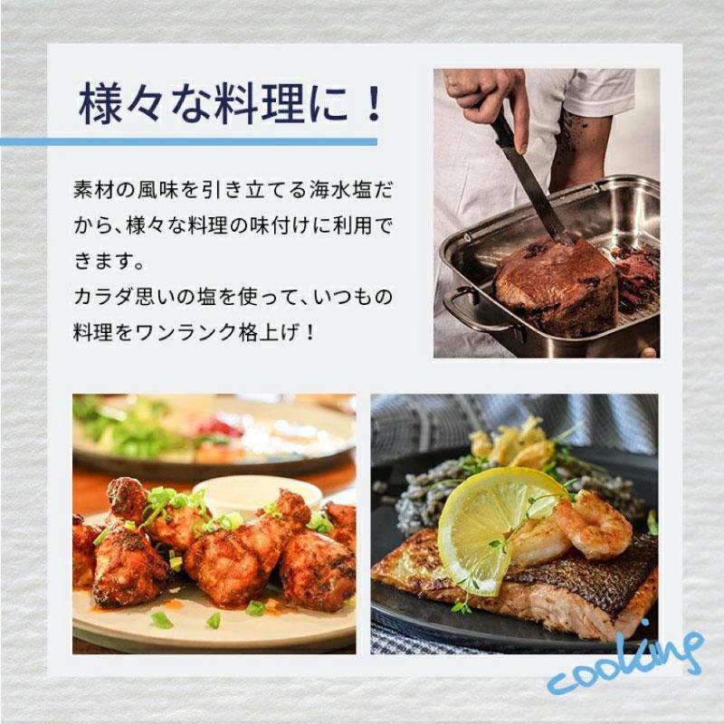送料無料 やがため 矢堅目の藻塩 200g ×10個 まとめ買い |  | 09