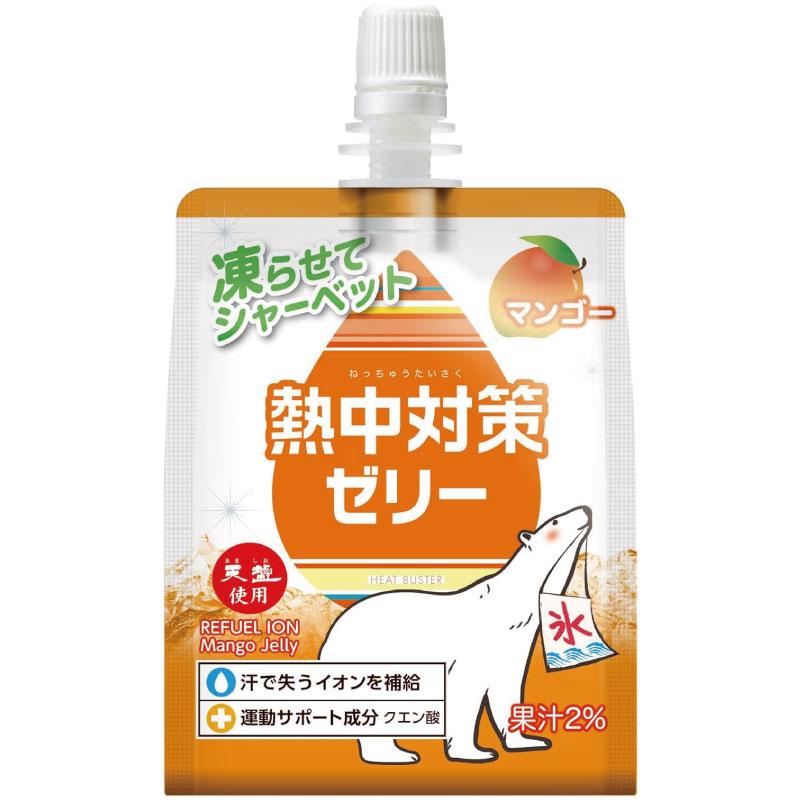 送料無料 赤穂化成 熱中対策ゼリー マンゴー味 150g　×3箱【72個】 | 赤穂化成 | 01