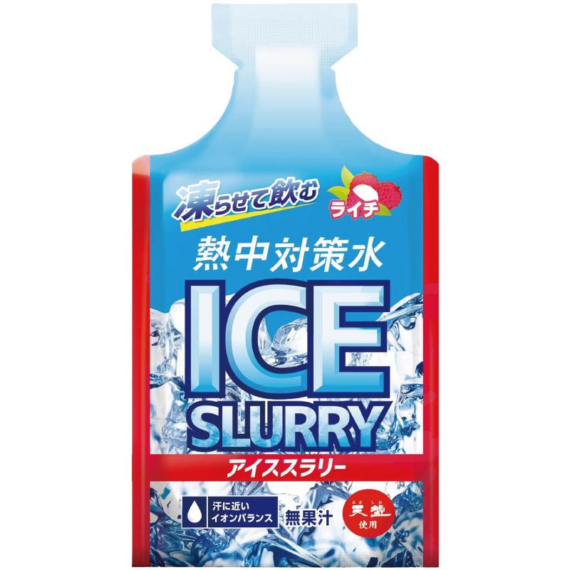送料無料 赤穂化成 熱中対策水 アイススラリー ライチ風味 熱中症 90g×30本×1ケース (30本) まとめ買い | 赤穂化成 | 01