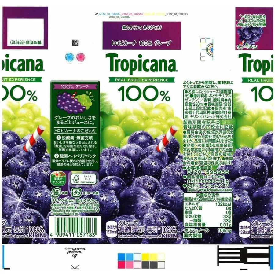 送料無料 キリン トロピカーナ 100％ グループ LL 250ml×24本（kirin Tropicana まとめ買い） | トロピカーナ | 01