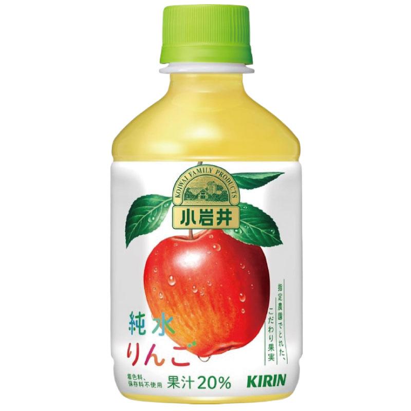送料無料 キリン 小岩井 純水りんご PET280ml ×2箱【48本】 | 小岩井 | 01