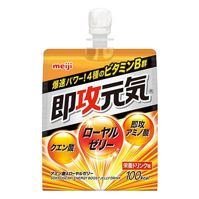 送料無料 明治 即攻元気ゼリー アミノ酸＆ローヤルゼリー 栄養ドリンク味 180g×36個 まとめ買い | 明治 | 01