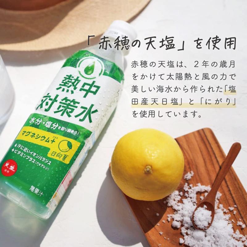 赤穂化成 熱中対策水 日向夏味 500ml ×48本 送料無料 | 赤穂化成 | 04