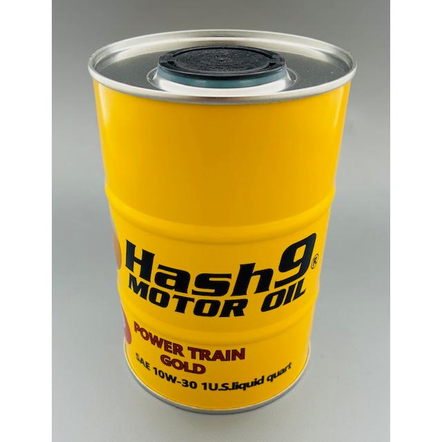 欠品中 Hash9/ハッシュ9 PowerTrain 10W30 パワートレイン ゴールド