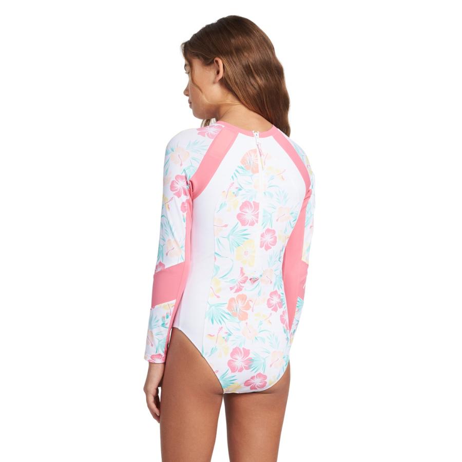 アウトレット価格 セール Sale ロキシー Roxy Roxy X Barbie ワンピース ラッシュガード B Colorblk Ls On Quiksilver Online Store 通販 Paypayモール