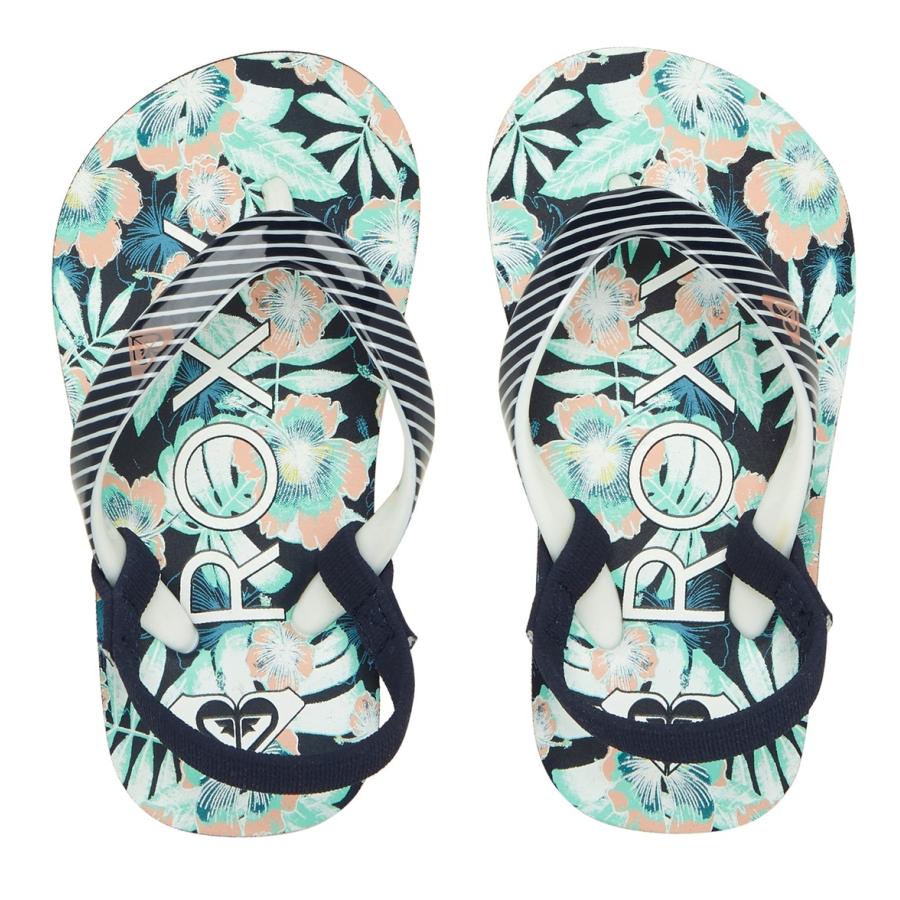 アウトレット価格 ロキシー ROXY 【OUTLET】TW PEBBLES VI ビーチ サンダル (1216cm) Kids ビーチ