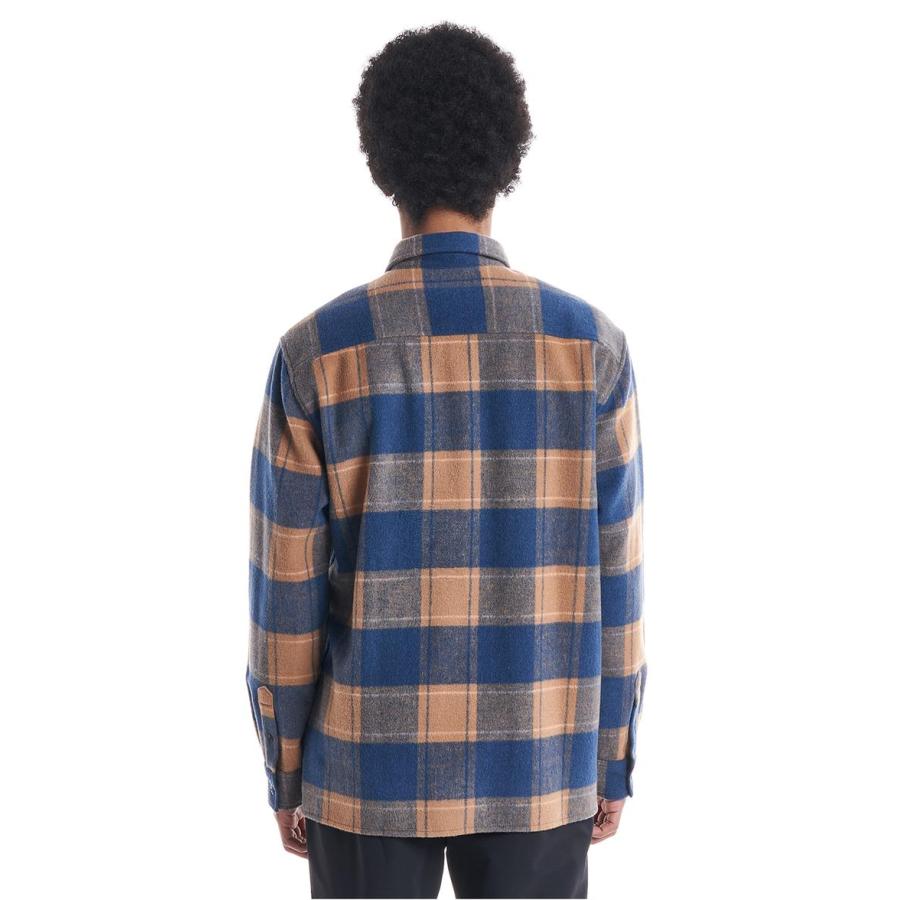 アウトレット価格 セール SALE クイックシルバー QUIKSILVER  FIERCE VOLCANO LS Mens Shirts｜quiksilver-online｜02