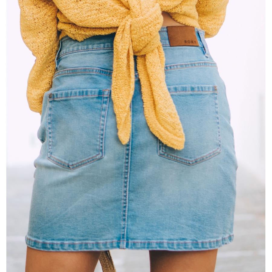 ロキシー ROXY  【直営店限定】 LOVELY ROMANCE デニム スカート Womens Design Knit｜quiksilver-online｜04