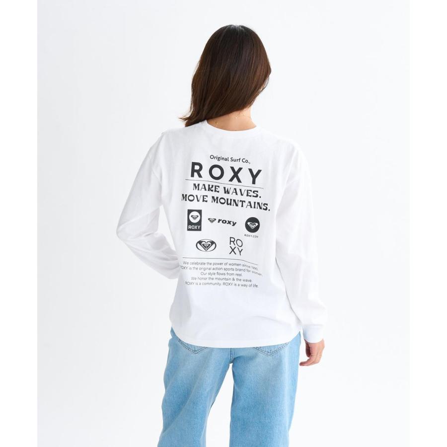 （18日-19日はボーナスストア+10％）SALE ROXY ロキシー HISTORICAL LOGO　L/S TEE Tシャツ ティーシャツ 長袖 ロンT ロングスリーブ | ROXY