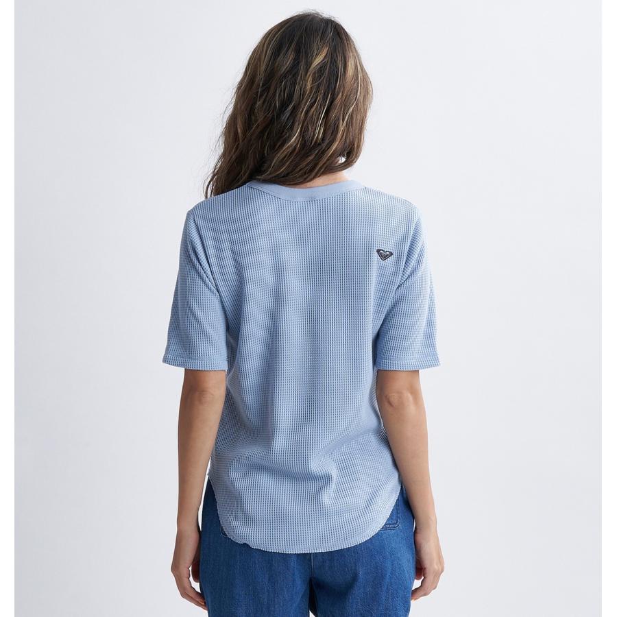ロキシー ROXY  HUGGABLE TEE  ワッフル素材 Tシャツ Womens T-shirts｜quiksilver-online｜02