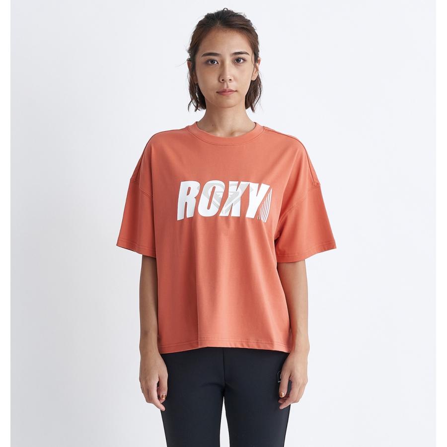 ロキシー ROXY  フィットネス  RAY OF LIGHT  速乾 UVカット 冷感 Tシャツ Womens T-shirts トレーニング ヨガ スポーツ｜quiksilver-online｜03