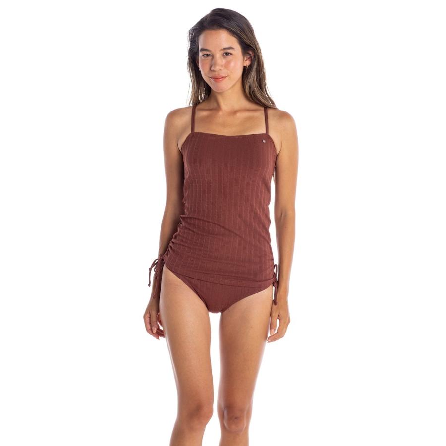 全品最安値に挑戦 アウトレット価格 ロキシー Roxy Back In The Day タンキニ Womens ビキニ 水着 サーフィン 水泳 Aynaelda Com