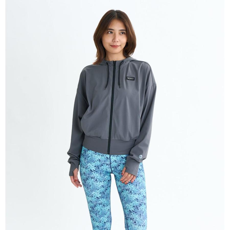 5月末まで。ROXY フード付きライトブルーウェア ROXY（ロキシー） （3日＆5日＆6日はボーナスストア+5%）OUTLET