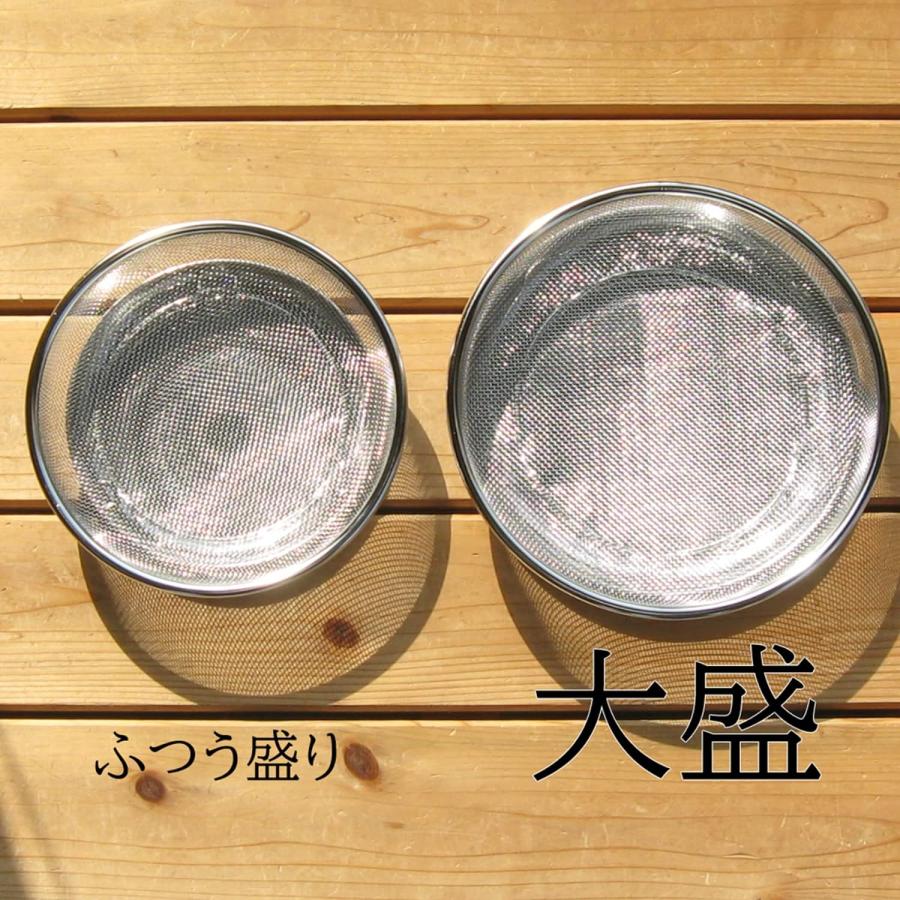 一人用 水切り ざる 大盛用 受け皿付 そば うどん そうめん 用