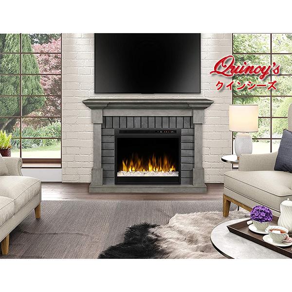 ゆうマントルピース Y-5435】ディンプレックス社(28インチ）電気式暖炉（ロイス） マントル
