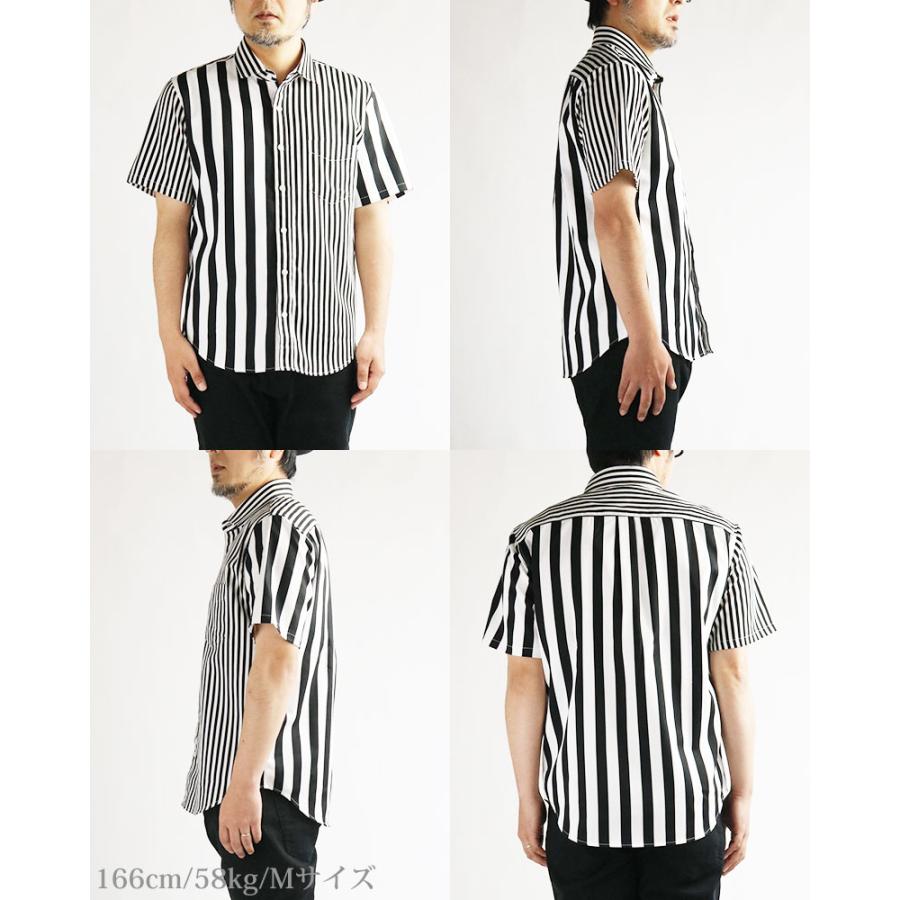 vintage el（ヴィンテージイーエル） 日本製 ブロックストライプ 半袖