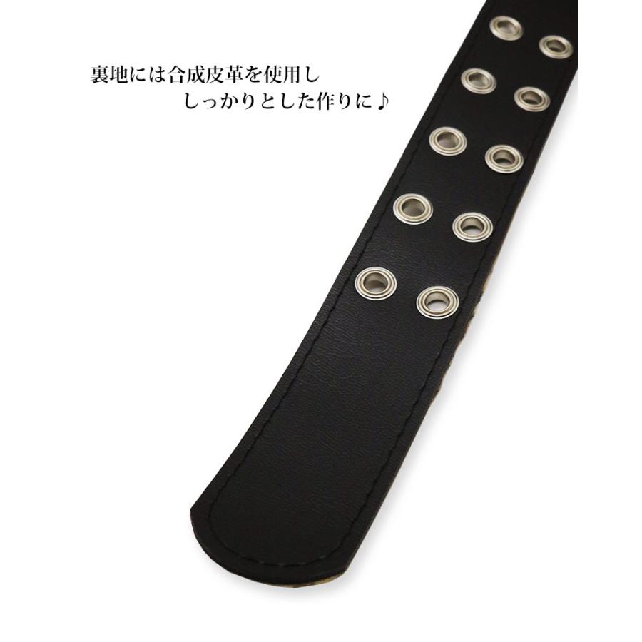 ROCK パンク ヒョウ柄 レオパード柄 アニマル カジュアル ベルト