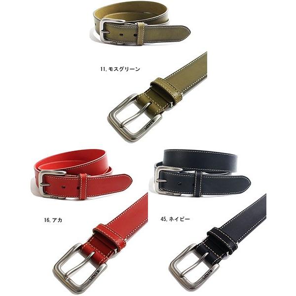 Levi's LEVI'S リーバイス スタンダード レザーベルト 牛革 Levi's LEVI'S リーバイス スタンダード レザーベルト 牛革